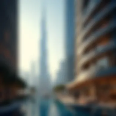 Architectural details of Burj Khalifa's design