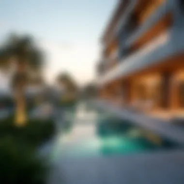 Luxurious Amenities Around District One Luxurious amenities surrounding District One